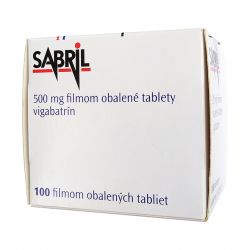 Сабрил (Вигабатрин) таблетки 500мг №100 (100 таблеток) в Ярославле и области фото
