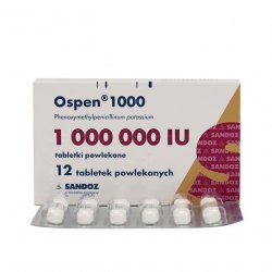 Оспен (Феноксиметилпенициллин) табл. 1млн. МЕ №12 в Ярославле и области фото
